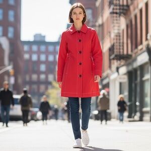 Eddie Bauer Jacket Womens Small Trench Coat